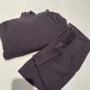 Zara Dark Gray Turtleneck Sweater